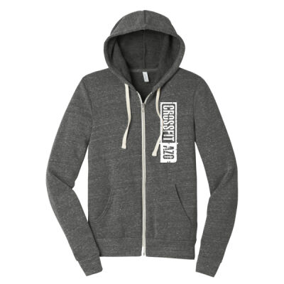 BELLA+CANVAS® Unisex Triblend Sponge Fleece Full-Zip Hoodie Thumbnail