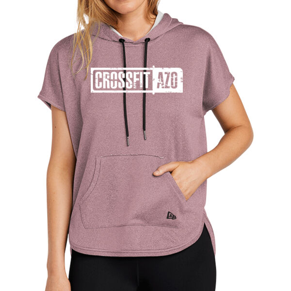 New Era® Women's Performance Terry Short Sleeve Hoodie Thumbnail