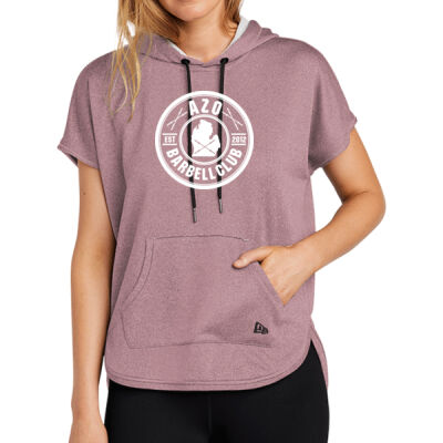 New Era® Women's Performance Terry Short Sleeve Hoodie Thumbnail