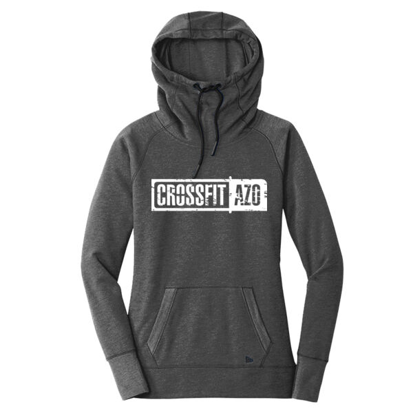 New Era® Women's Tri-Blend Fleece Pullover Hoodie Thumbnail