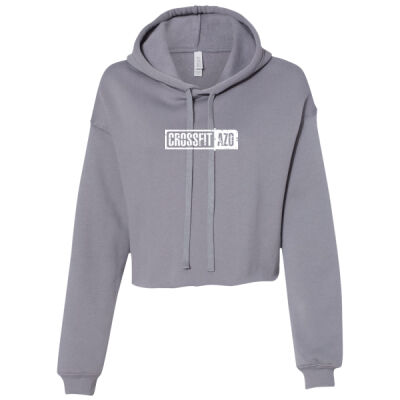 BELLA + CANVAS Women's Crop Fleece Hoodie Sweatshirt Thumbnail