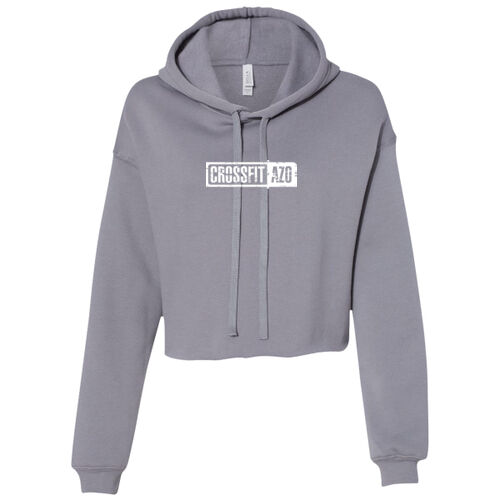 BELLA + CANVAS Women's Crop Fleece Hoodie Sweatshirt Thumbnail