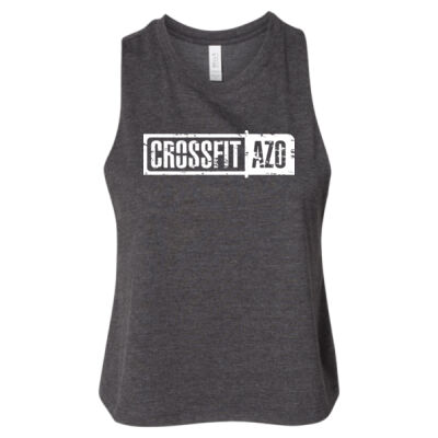 BELLA + CANVAS Women's Racerback Crop Tank Thumbnail