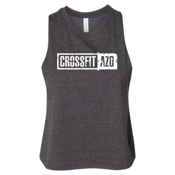 BELLA + CANVAS Women's Racerback Crop Tank Thumbnail