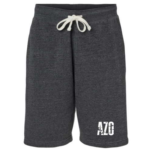 J America Unisex Triblend Fleece Shorts Thumbnail