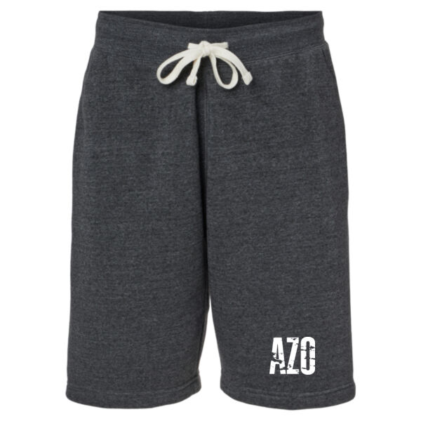 J America Unisex Triblend Fleece Shorts Thumbnail