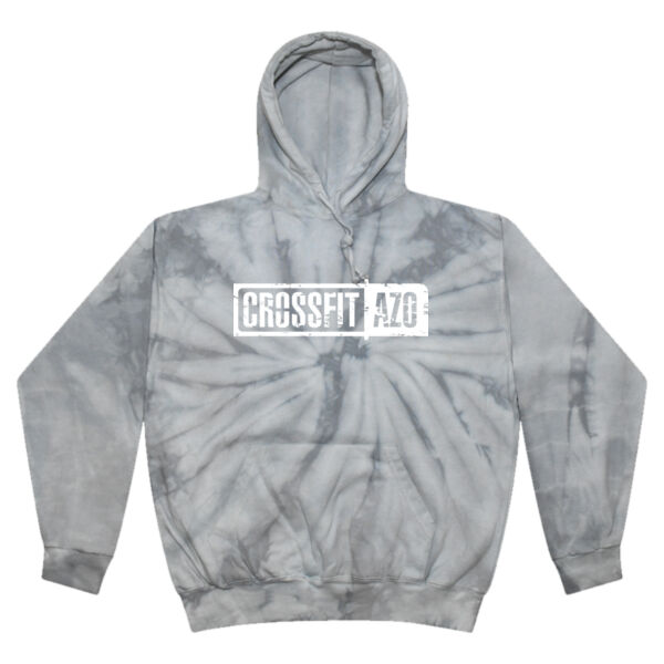 Unisex Tie-Dyed Hooded Sweatshirt Thumbnail