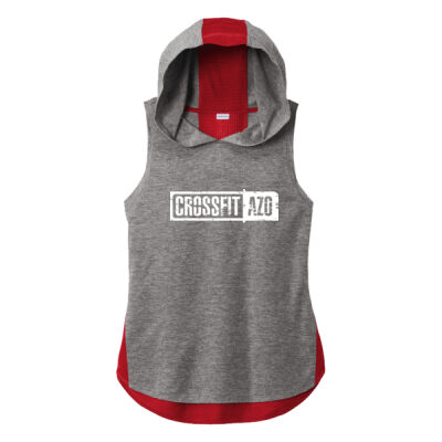 Sport-Tek® Women's PosiCharge® Tri-Blend Wicking Draft Hoodie Tank Thumbnail