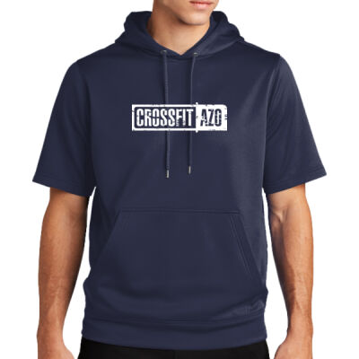 Sport-Tek® Sport-Wick® Fleece Short Sleeve Hooded Pullover Thumbnail