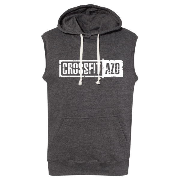 J. America Triblend Sleeveless Hooded Sweatshirt Thumbnail