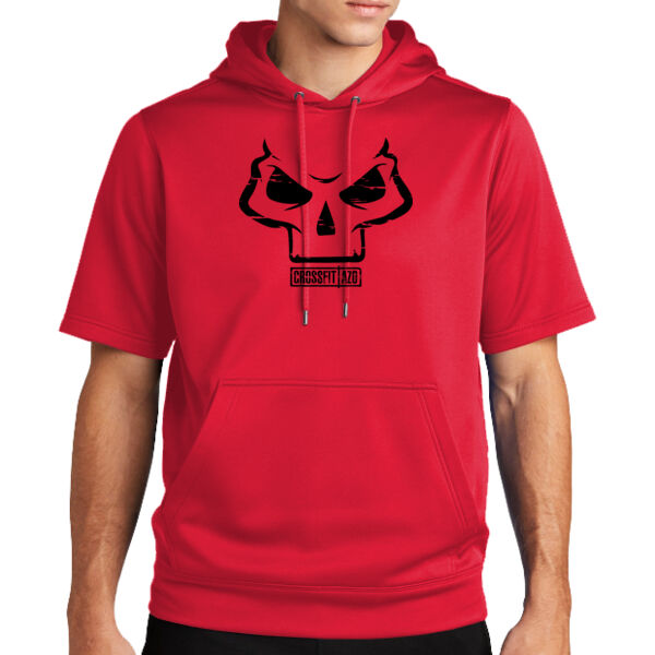 Sport-Tek® Sport-Wick® Fleece Short Sleeve Hooded Pullover Thumbnail