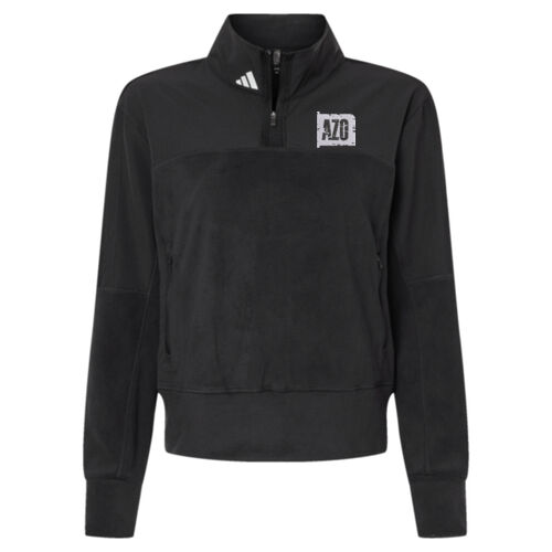 Adidas Women's Fleece Quarter-Zip Pullover Thumbnail