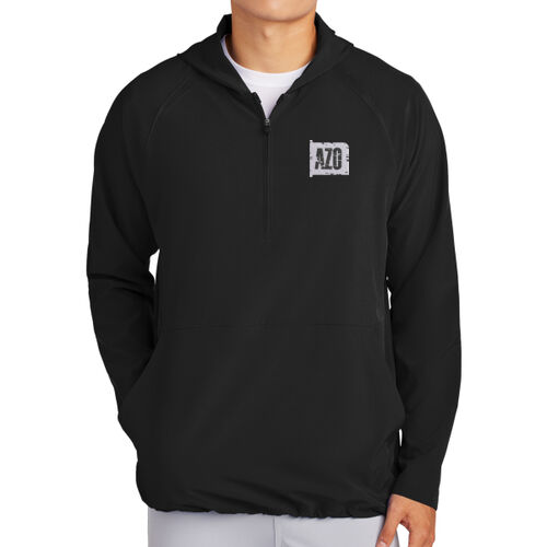 Sport-Tek® Repeat 1/2-Zip Long Sleeve Hooded Jacket Thumbnail