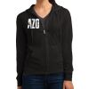 Women's Fitted Jersey Full Zip Hoodie Thumbnail