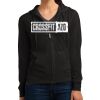 Women's Fitted Jersey Full Zip Hoodie Thumbnail