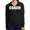 Women's Fitted Jersey Full Zip Hoodie Thumbnail