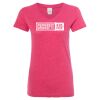 Women’s Glitter V-Neck T-Shirt Thumbnail